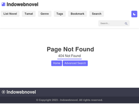 'indowebnovel.id' screenshot