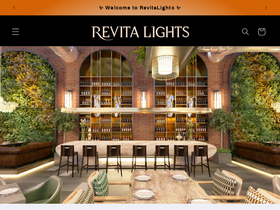 revitalights.com.au homepage screenshot