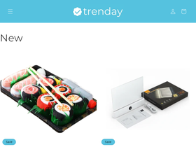 trenday website screenshot