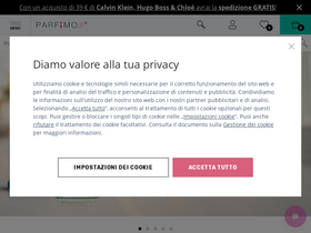 'parfimo.it' screenshot