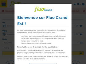 'fluo.eu' screenshot