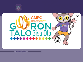 'dpmesdmtrans.gorontaloprov.go.id' screenshot