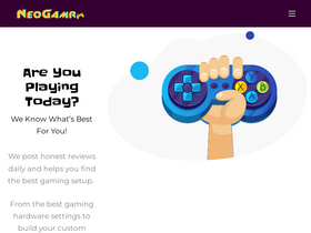 'neogamr.net' screenshot