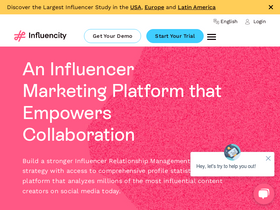'influencity.com' screenshot