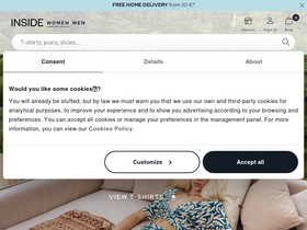 'inside-shops.com' screenshot