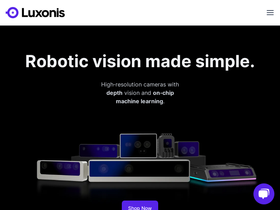 'luxonis.com' screenshot