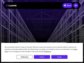 'luxonis.com' screenshot