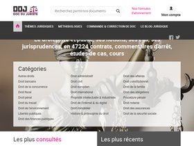 'doc-du-juriste.com' screenshot
