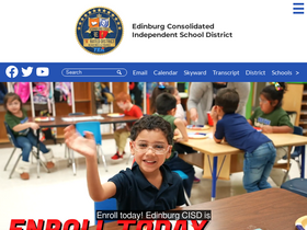 'ecisd.us' screenshot