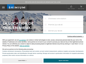 'skimium.fr' screenshot