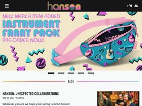 'hanson.net' screenshot