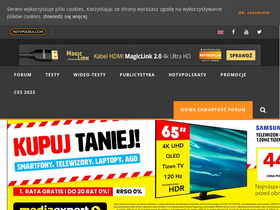 'hdtvpolska.com' screenshot