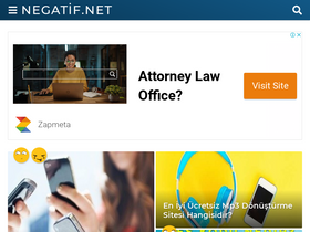 'negatif.net' screenshot