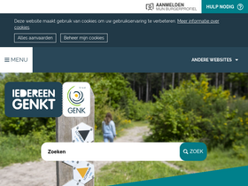 'genk.be' screenshot