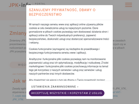'jpk.info.pl' screenshot