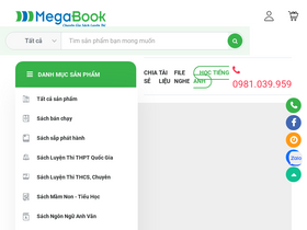 'megabook.vn' screenshot