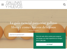 'gallinasyhuevos.com' screenshot