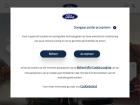 'ford.nl' screenshot
