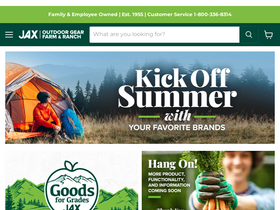 'jaxgoods.com' screenshot