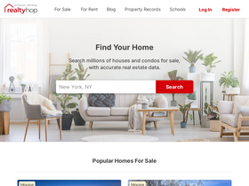 'realtyhop.com' screenshot