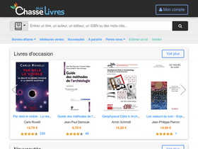'chasse-aux-livres.fr' screenshot