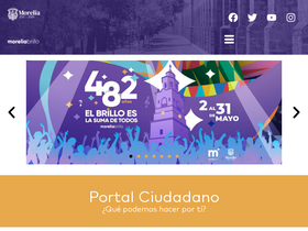 'temp-dif.morelia.gob.mx' screenshot