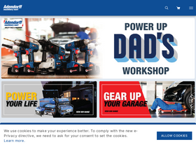 'adendorff.co.za' screenshot