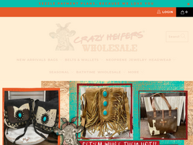crazyheifers.com homepage screenshot