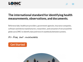 'loinc.org' screenshot