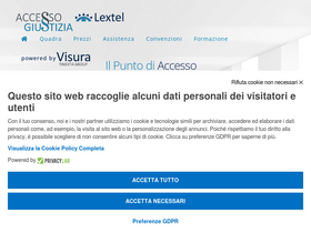 'accessogiustizia.it' screenshot