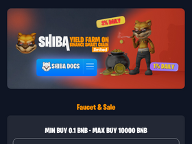 'shiba.limited' screenshot