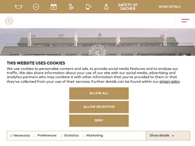 'sacher.com' screenshot