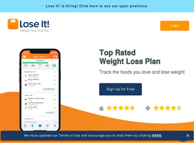 'loseit.com' screenshot