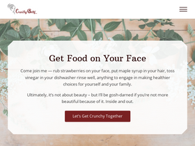 'crunchybetty.com' screenshot