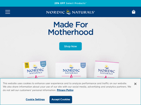'nordic.com' screenshot