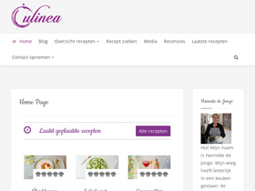'culinea.nl' screenshot
