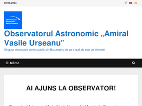 'astro-urseanu.ro' screenshot