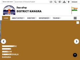 'hpkangra.nic.in' screenshot