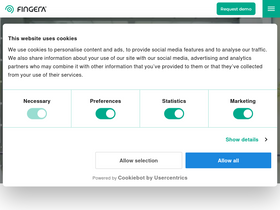 'fingera.com' screenshot