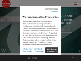 'oberoesterreich.at' screenshot
