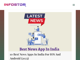 'infostor.com' screenshot