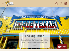 bigtexangiftshop.com homepage screenshot
