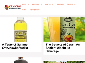 'cancanawards.com' screenshot
