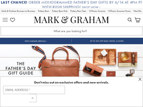 'markandgraham.com' screenshot