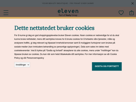 'eleven.no' screenshot