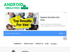 'pc-androidemulator.com' screenshot
