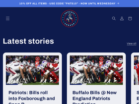 thepatscorner.com homepage screenshot