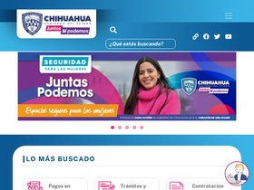 'ipagos.chihuahua.gob.mx' screenshot