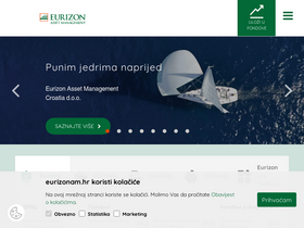 'eurizonam.hr' screenshot