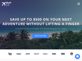 'dollarflightclub.com' screenshot